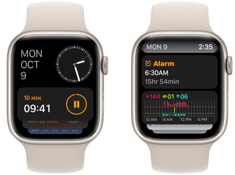 Widgets on Apple Watch