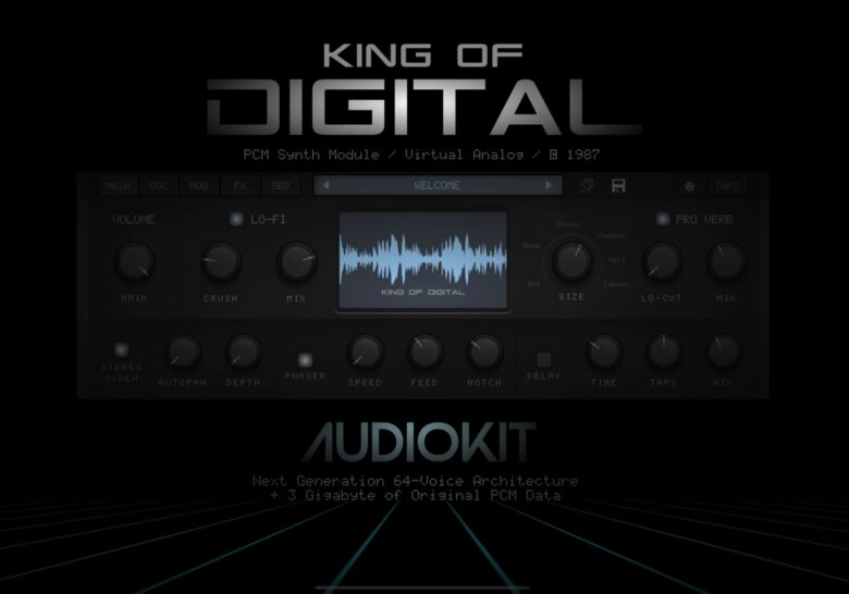 AudioKit King of Digital synth app