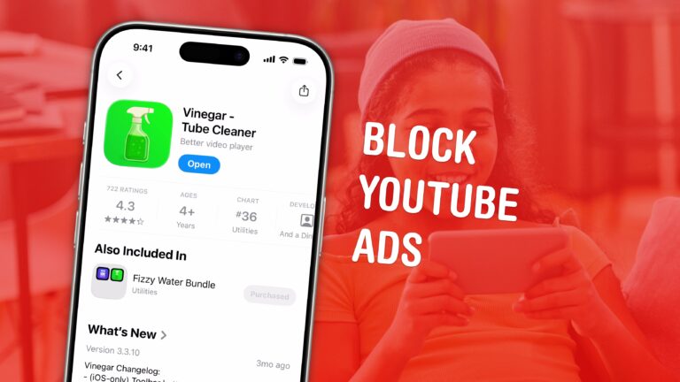 Block YouTube Ads on iPhone