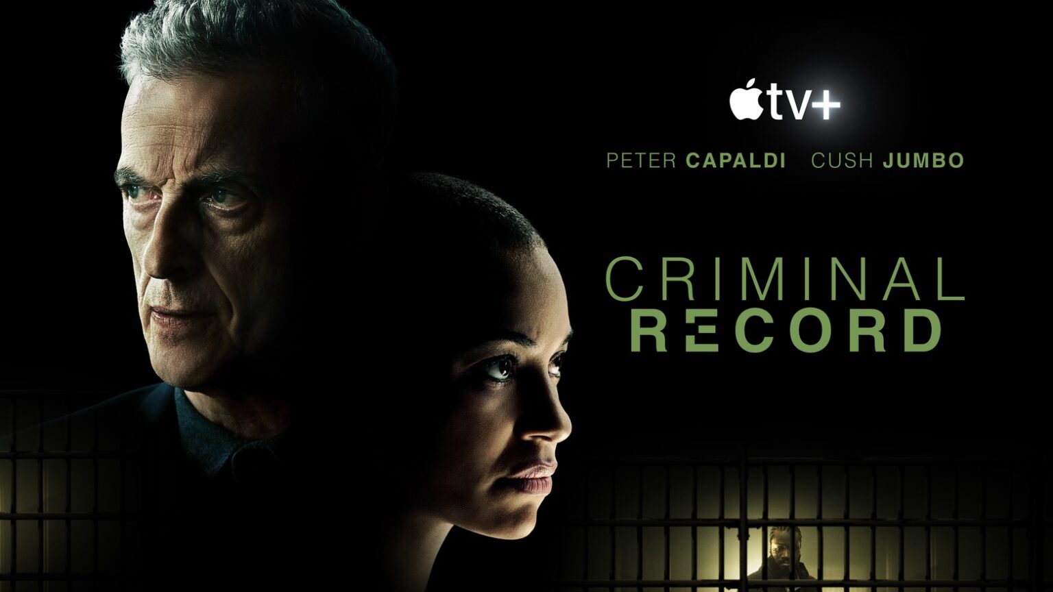 Peter Capaldi and Cush Jumbo star in 'Criminal Record' on Apple TV+.