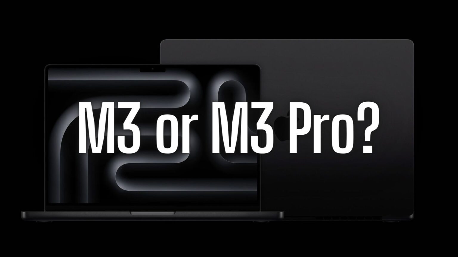 M3 vs. M3 Pro MacBook Pro comparison