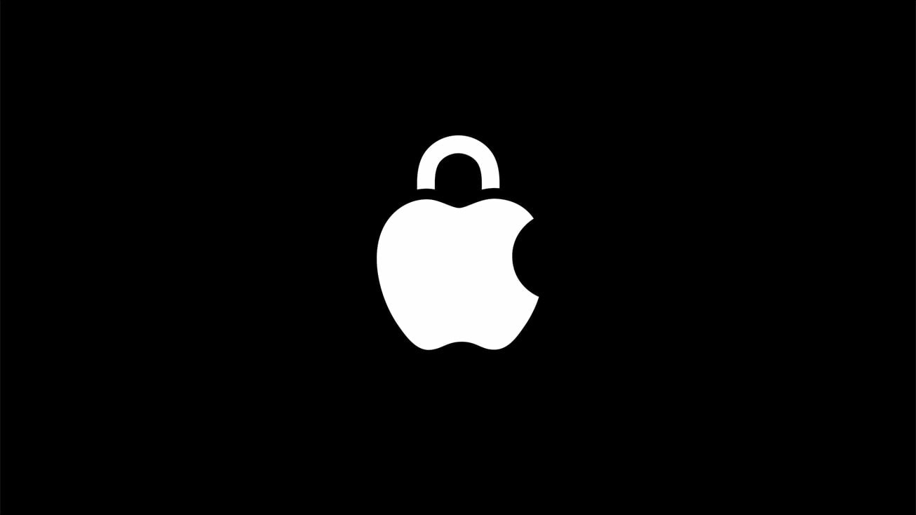 Apple security lock logo