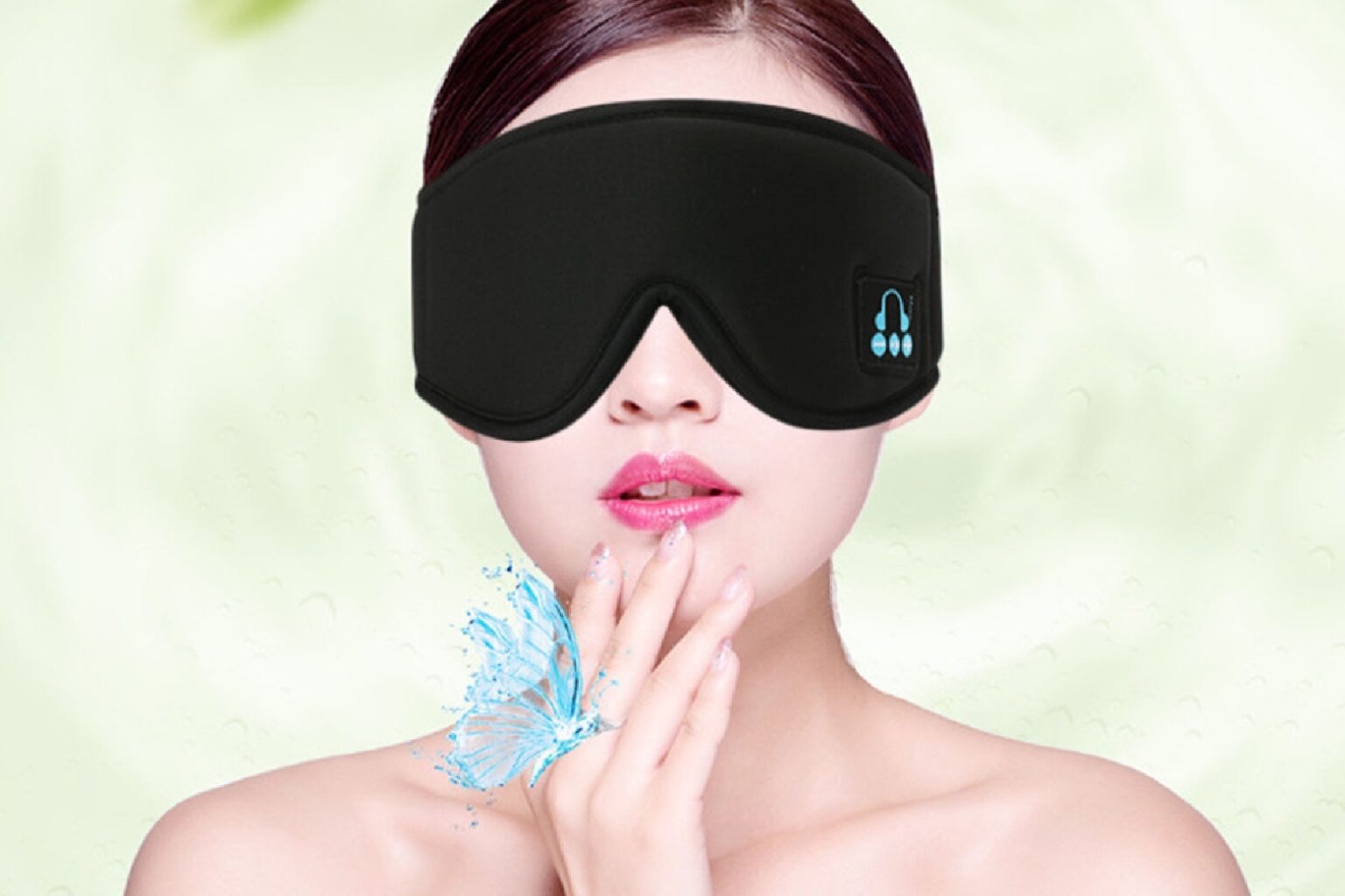 Gift idea! Treat someone to more sound sleep with this high-tech, Bluetooth-enabled sleep mask for only $20.