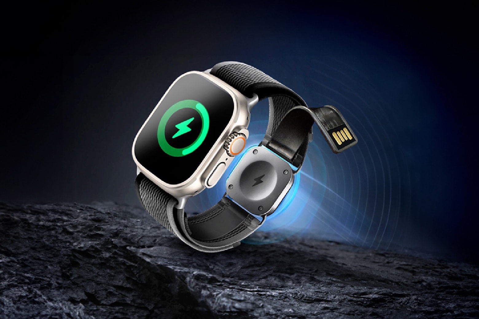 This Apple Watch band’s secret weapon is a concealed wireless charger