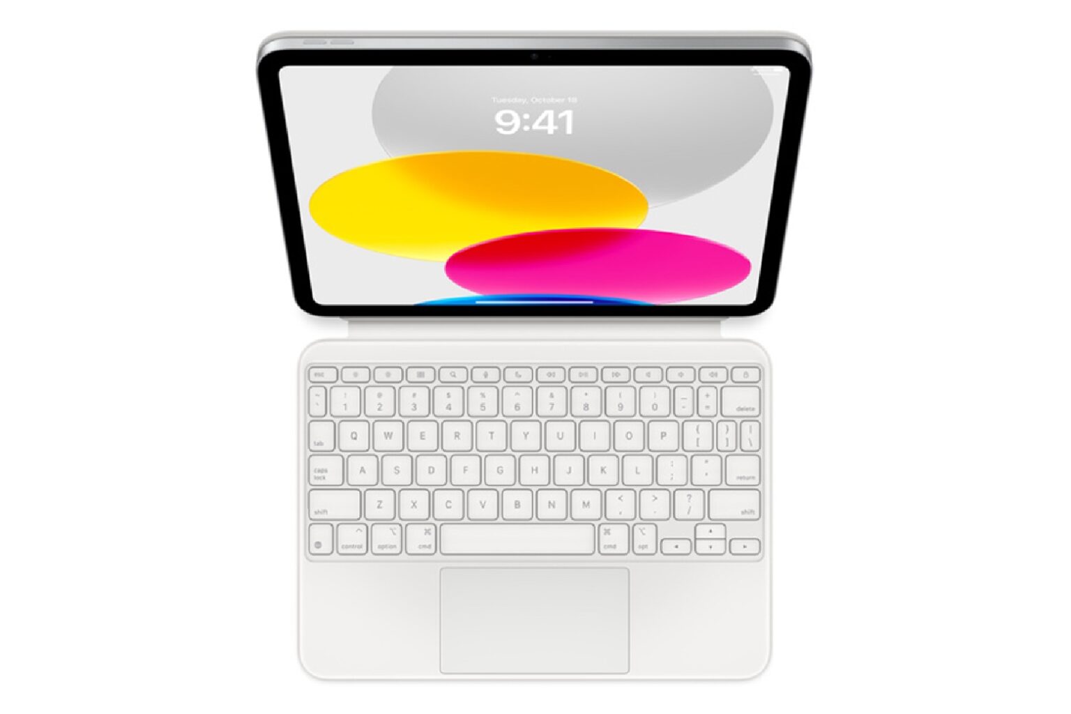 Gift this Apple Magic Keyboard Folio to an iPad 10th Gen user for the holidays, now only $85.