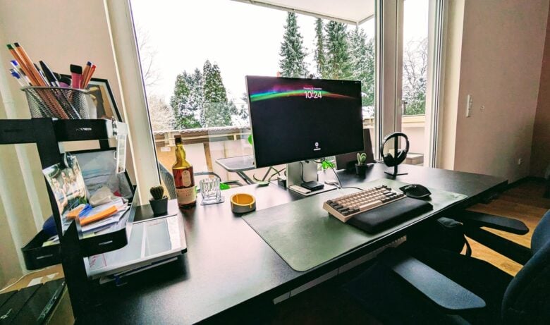 MacBook Pro setup with scotch