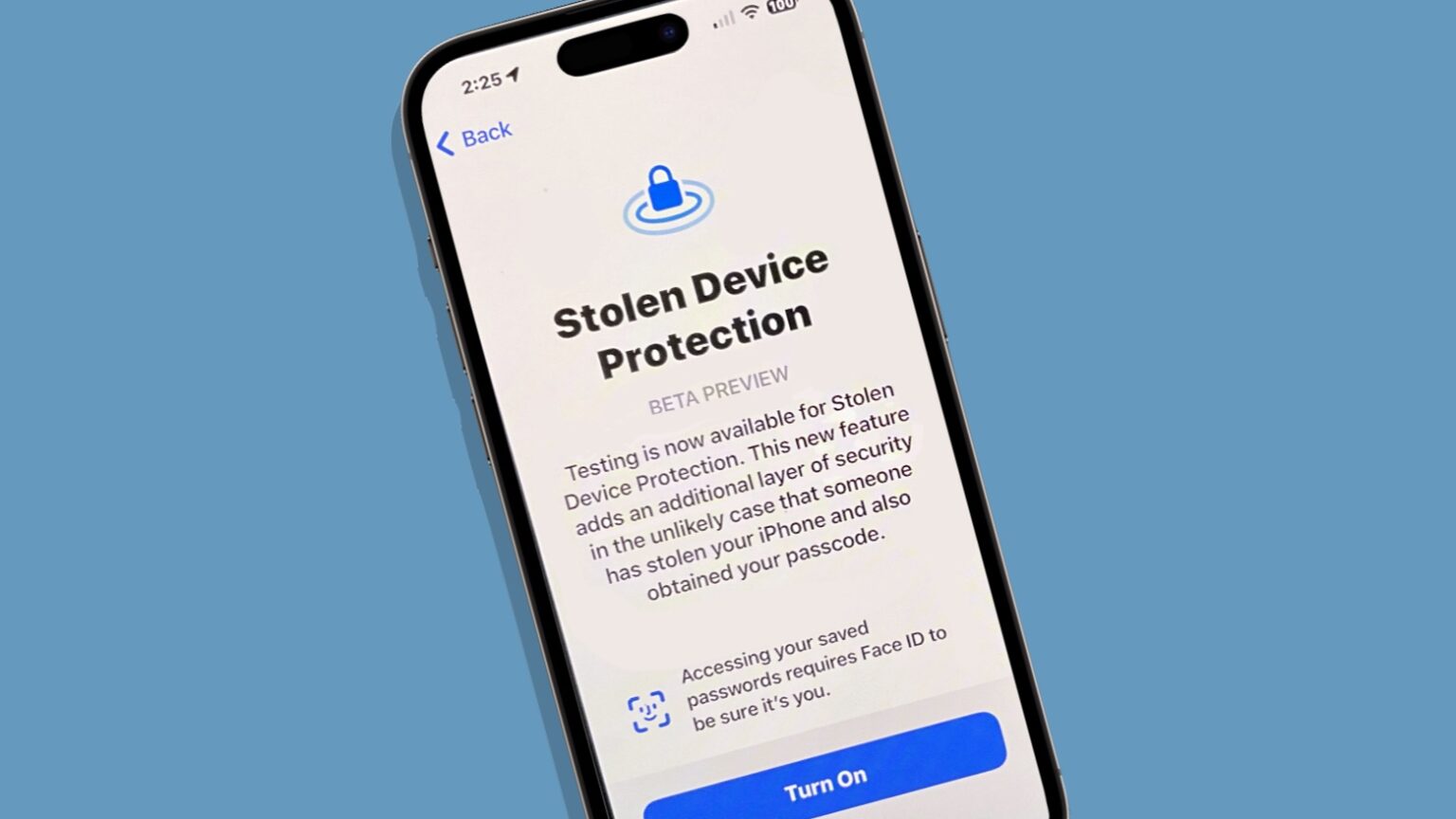 Stolen Device Protection in iOS 17.3 beta