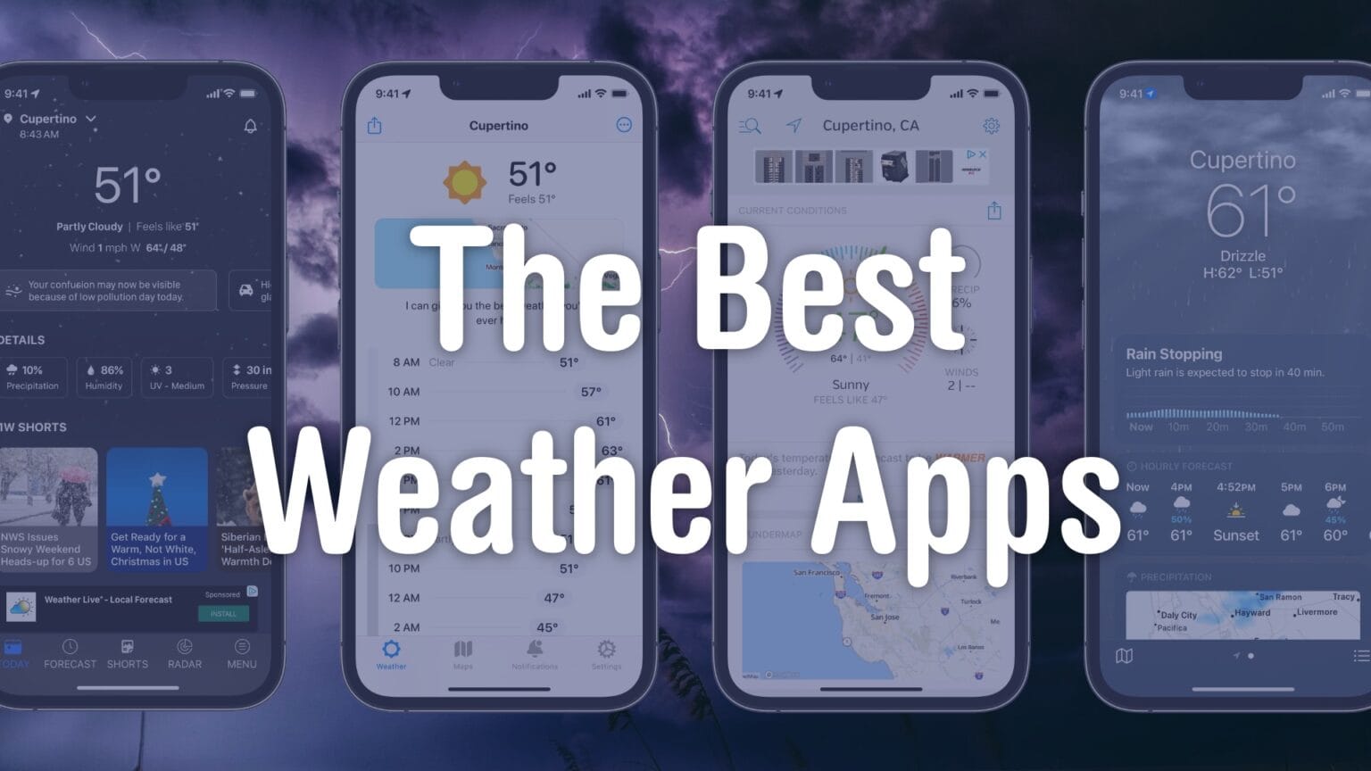 The Best Weather Apps