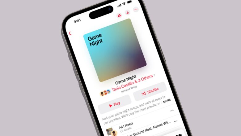 iPhone’s collaborative music playlists