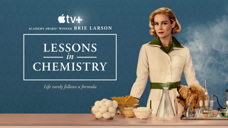 Brie Larson in Lesson in Chemistry on Apple TV+