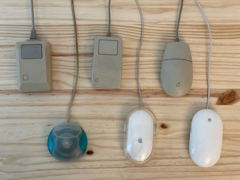Apple mice over time