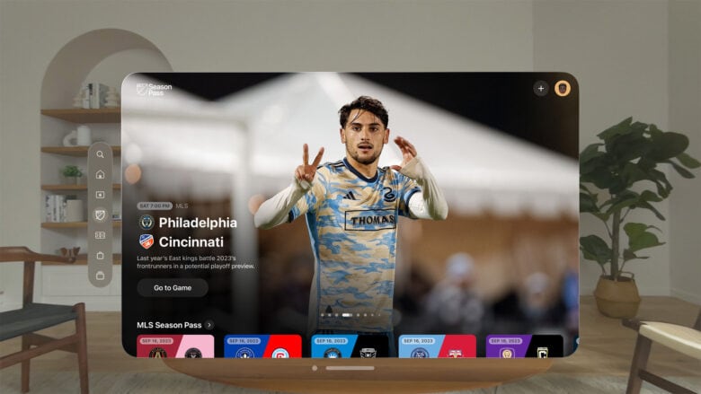 MLS Season Pass on Apple TV and Vision Pro