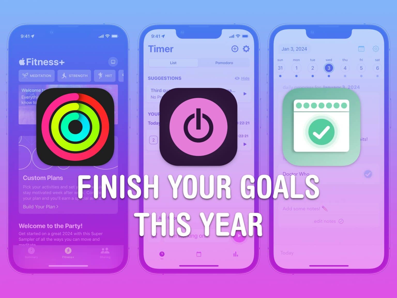 Finish Your Goals This Year