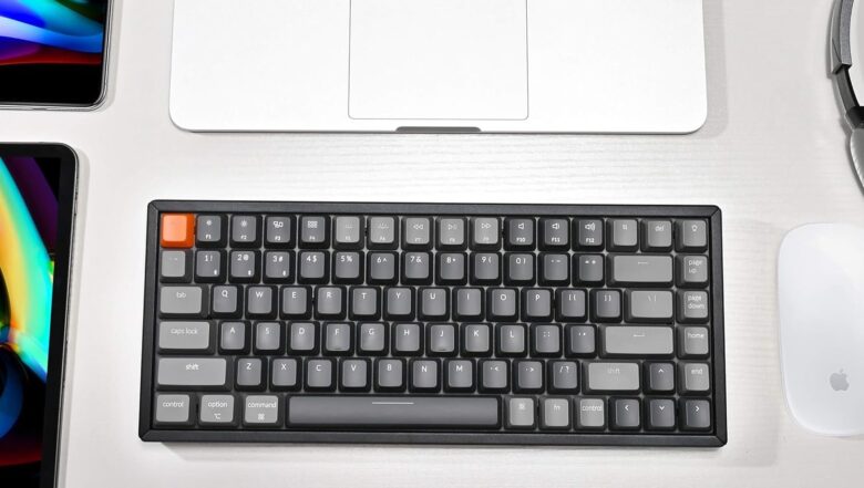 Keychron K2 mechanical keyboard Best keyboards for Mac mini M1 Keychron K2 mechanical keyboard