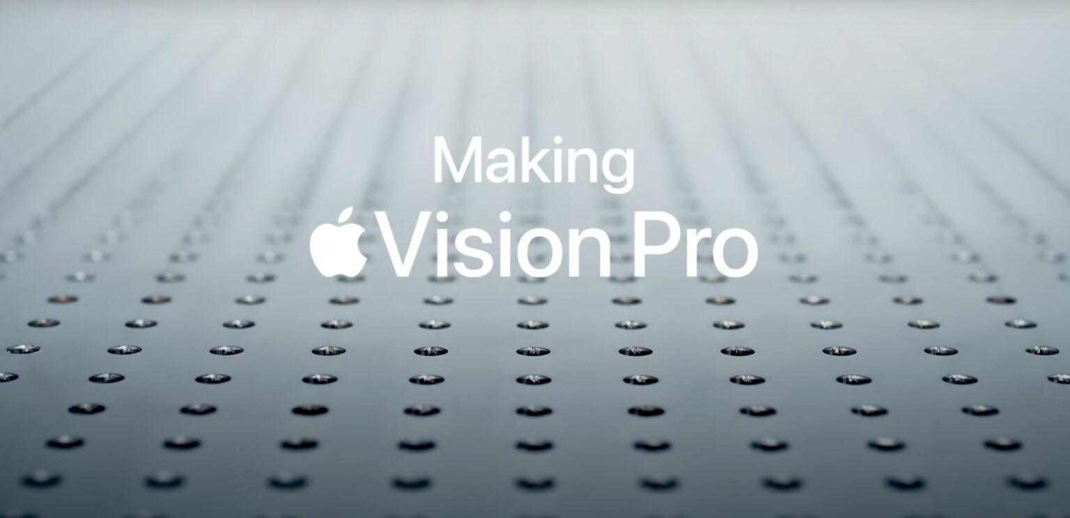 The Making Apple Vision Pro title card
