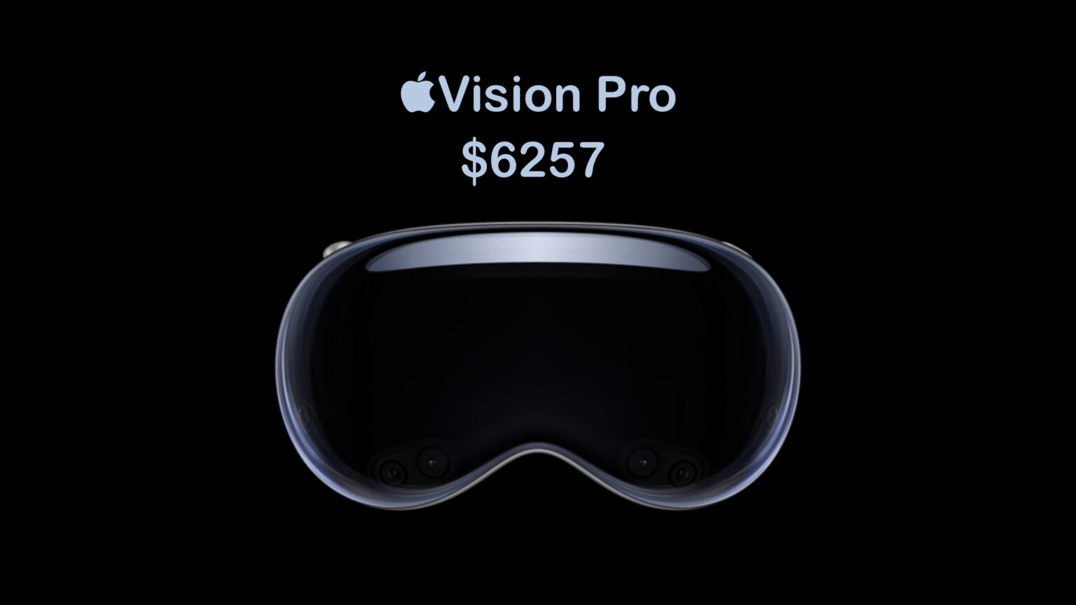 Apple Vision Pro with max storage and accessories costs $6,257