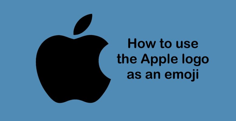 How to type the Apple logo
