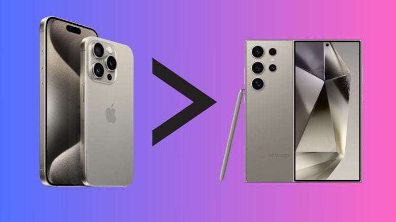 iPhone 15 Pro Max vs. Galaxy S24 Ultra