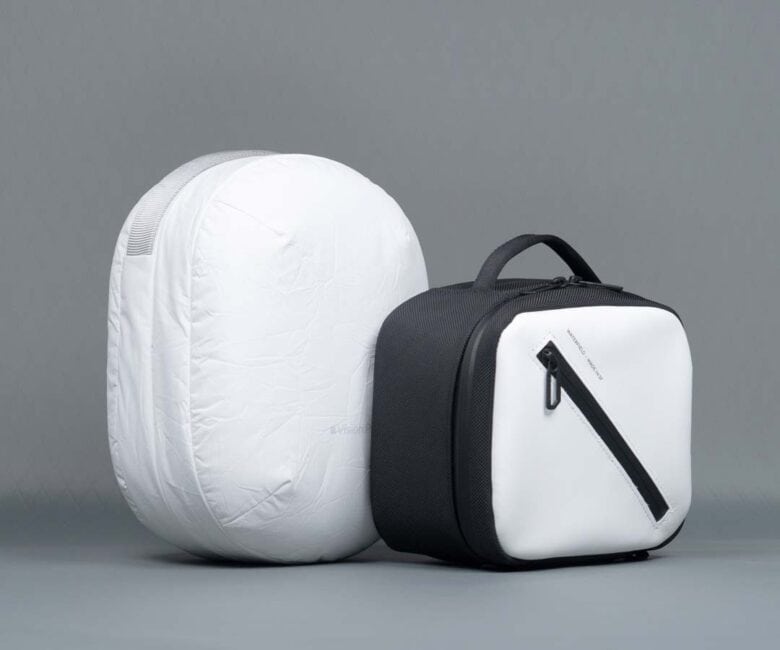 Apple Vision Pro Travel Case and WaterField Designs Vision Pro Shield Case