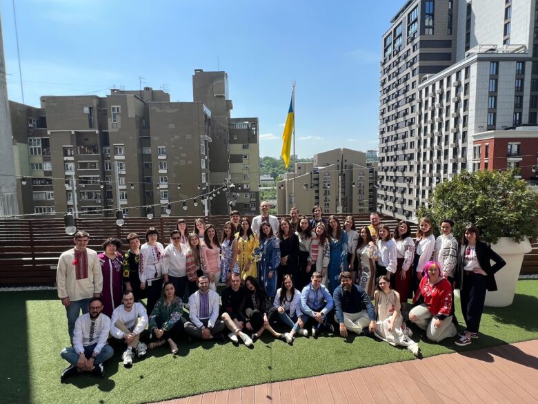 MacPaw team photo MacPaw's team at the company's HQ in Kyiv.