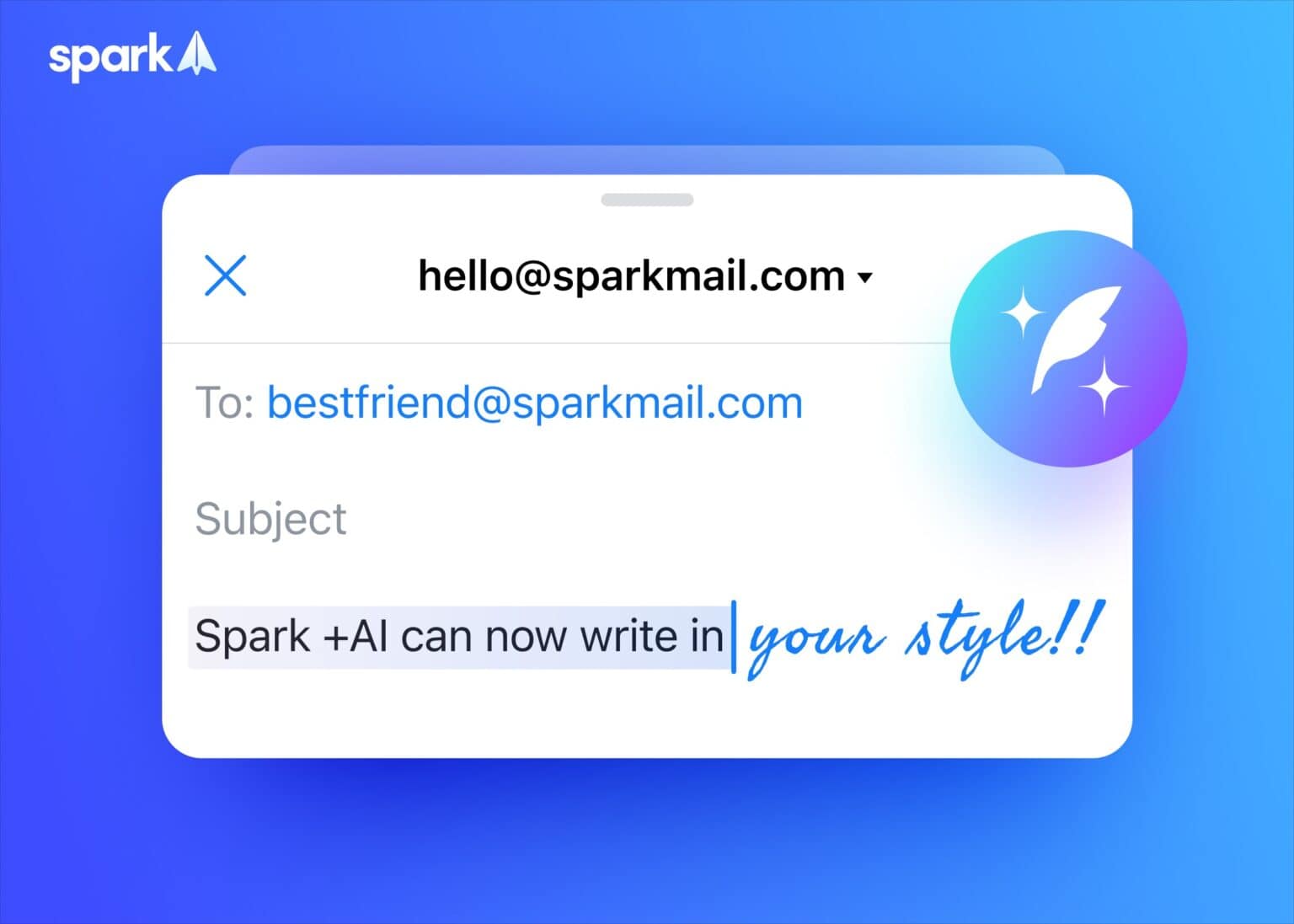 Spark email app gains My Writing Style feature