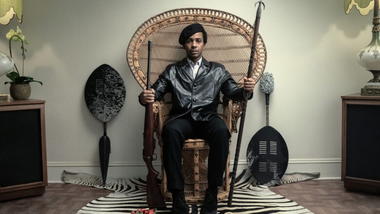 Huey P. Newton in The Big Cigar on Apple TV+. first look