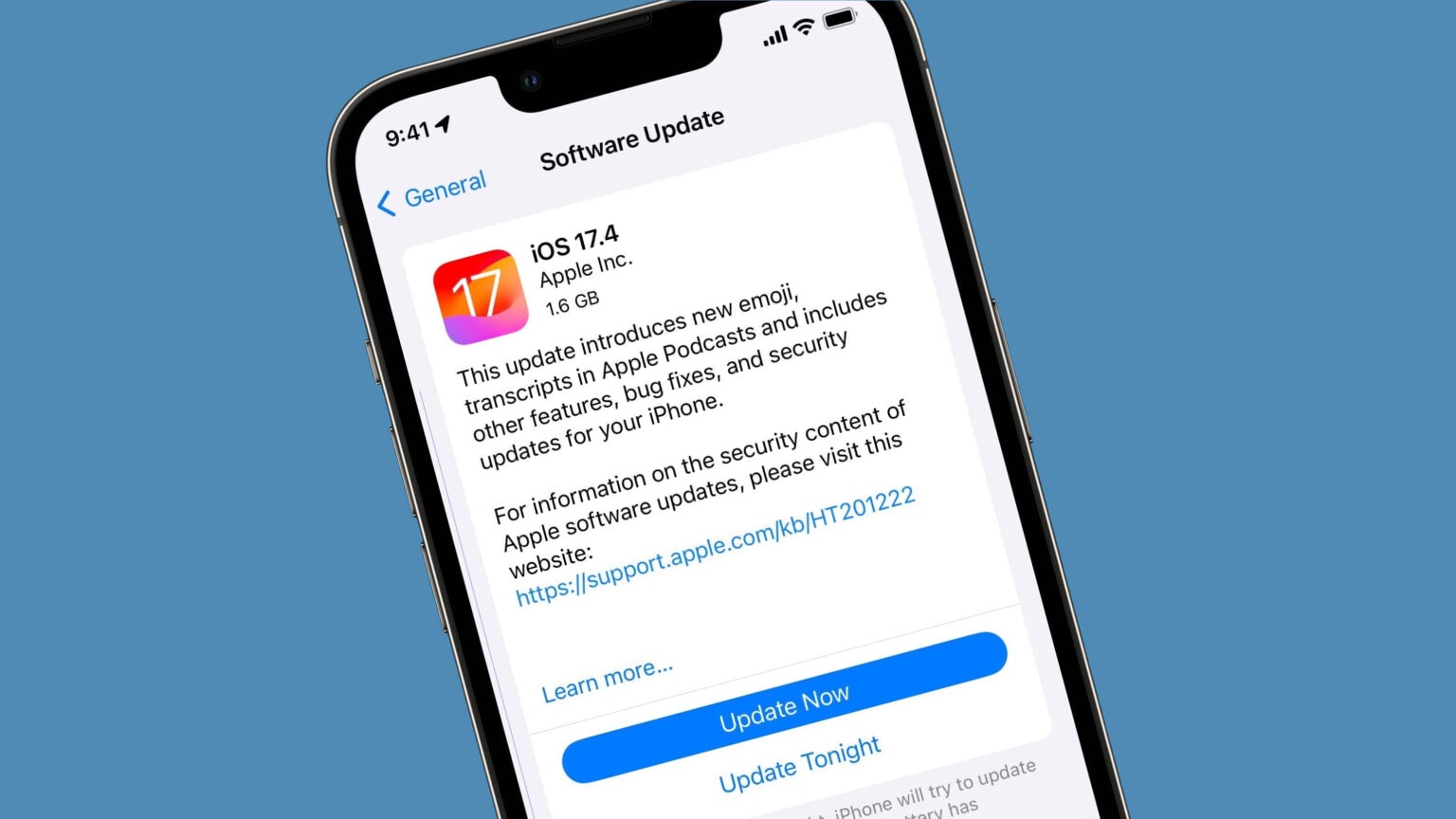 iOS 17.4 release notes