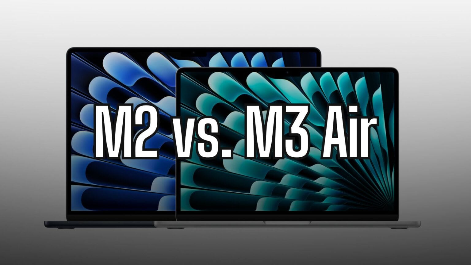 M2 vs. M3 MacBook Air comparison