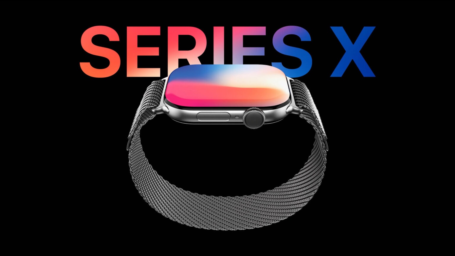 Apple Watch Series X concept