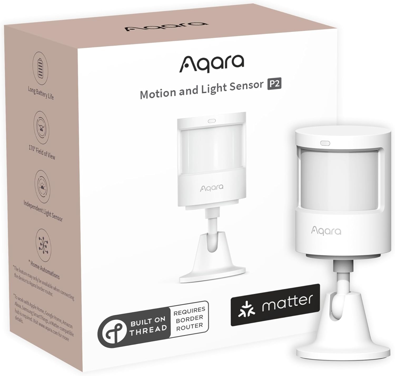 Aqara Motion and Light Sensor P2 with box