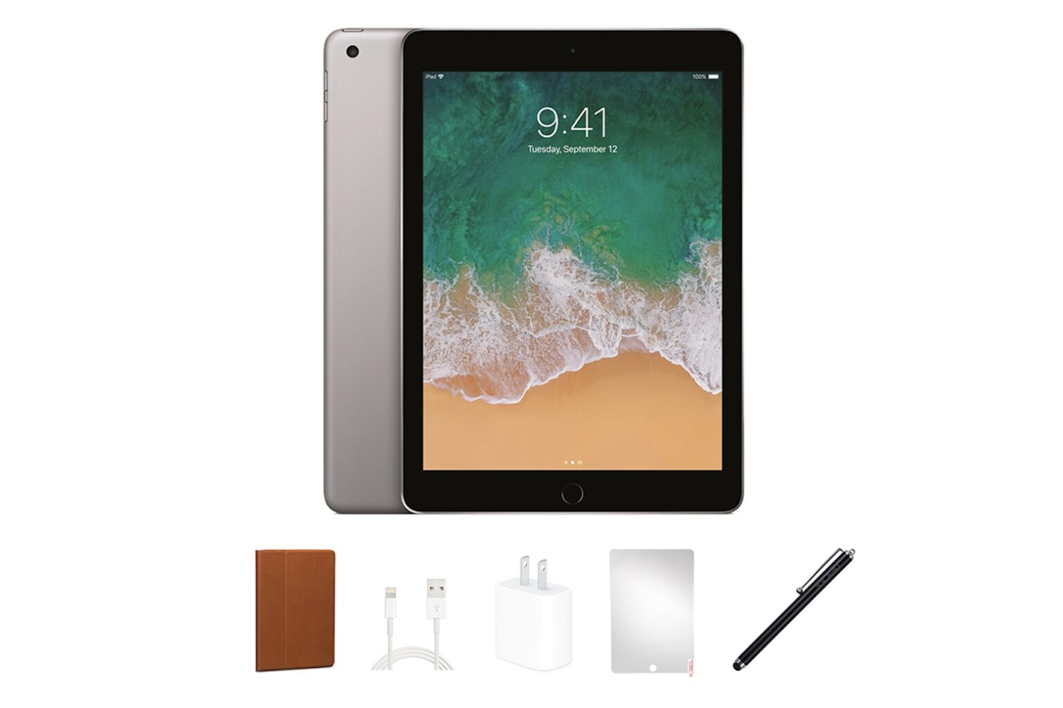 Save on a refurbished 6th Gen iPad and accessories, only $154.97.