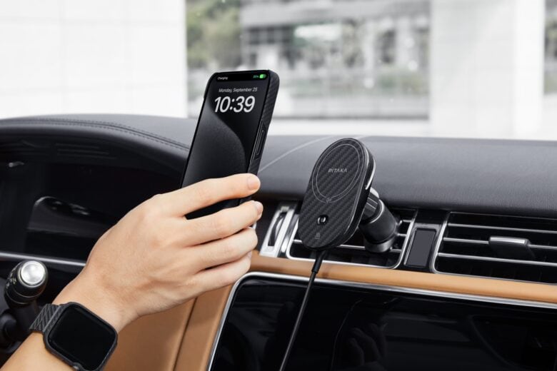 Pitaka MagEZ Car Mount Pro 2 Qi2