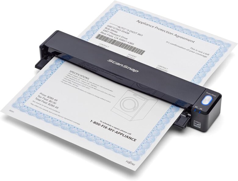 Fujitsu/Ricoh ScanSnap iX100 mobile scanner