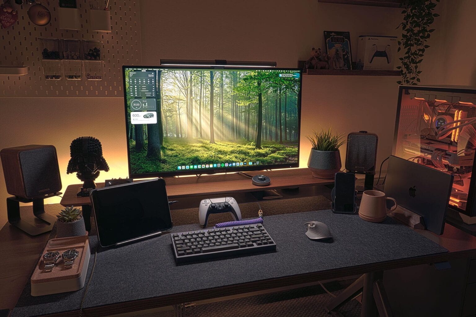 MacBook Pro and PC setup
