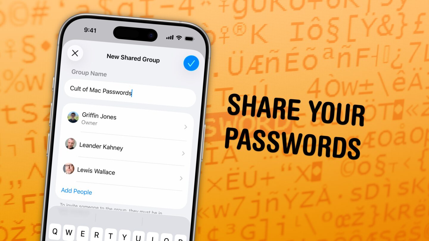 Share Your Passwords