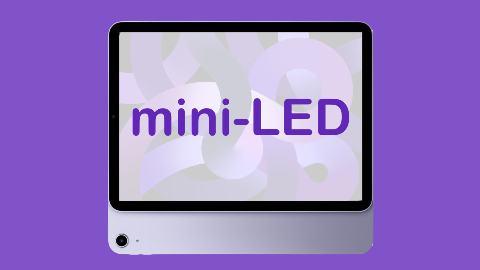 12.9-inch iPad Air with mini-LED display