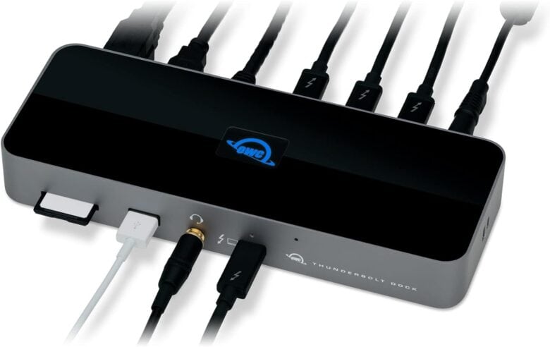 OWC Thunderbolt 4 Dock setup