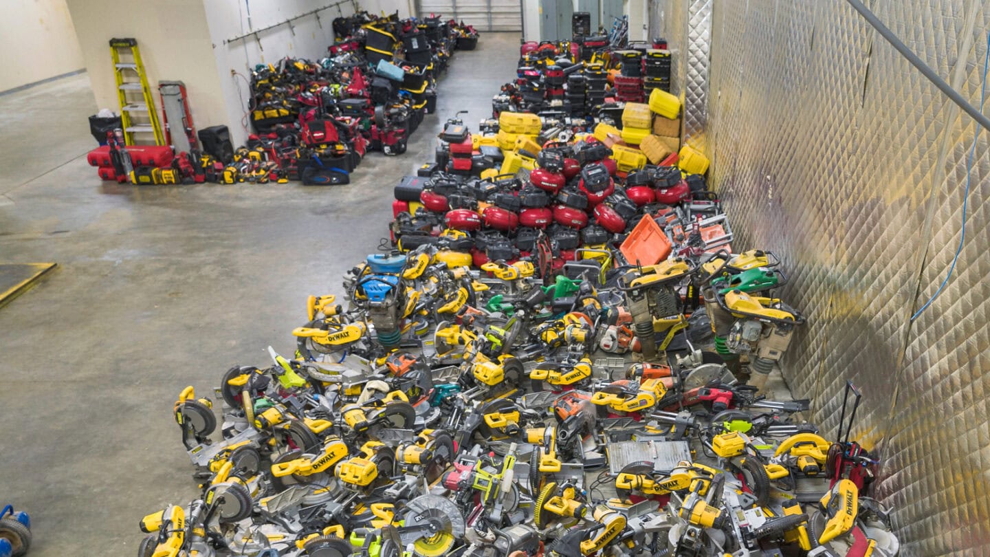 Carpenter uses AirTags to locate huge trove of stolen tools