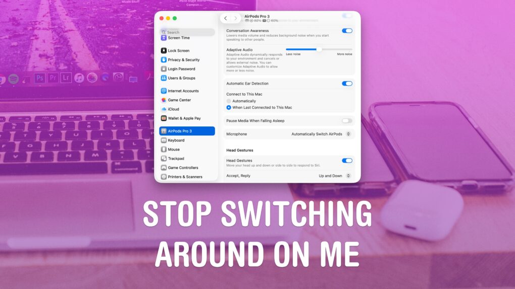 Stop Switching Around On Me