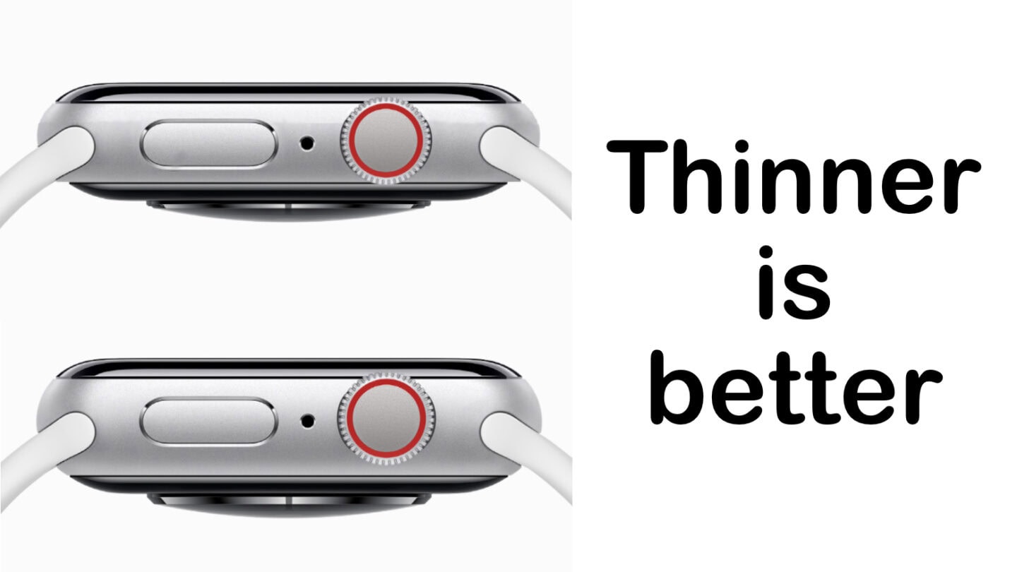 Apple Watch: Thinner is Better