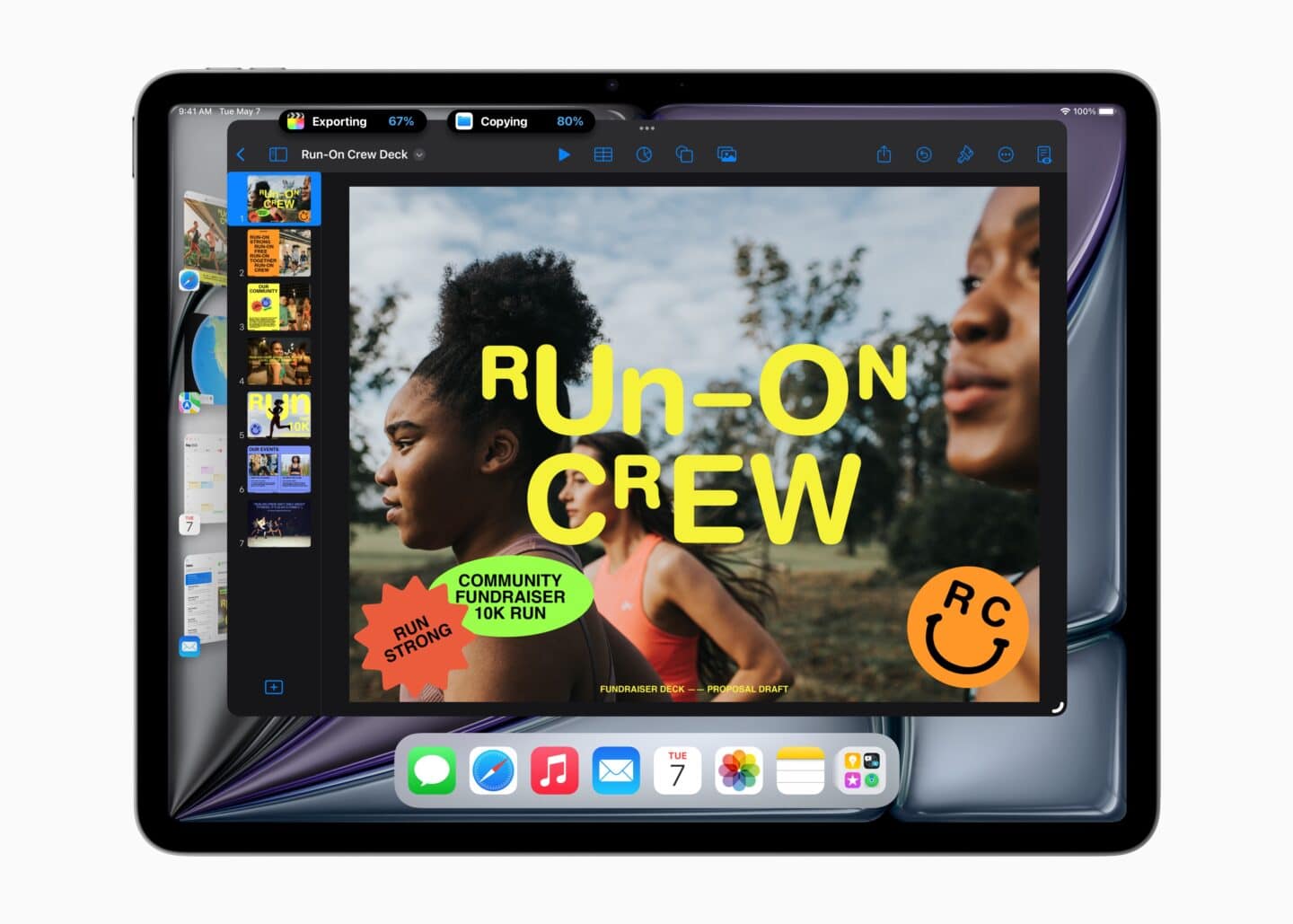 IPad Status Bar Concept iPad image edited with a Dynamic Island