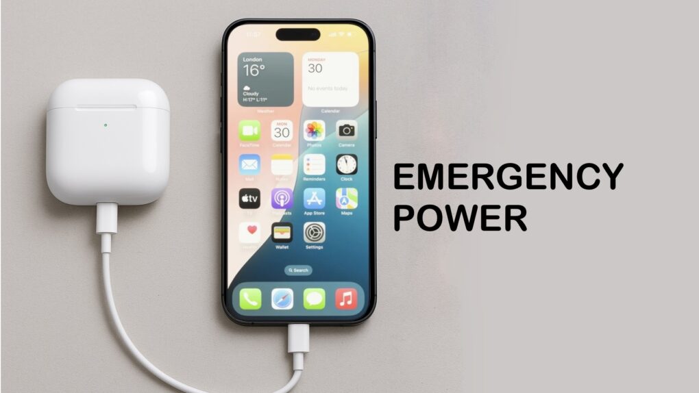 charge AirPods with iPhone