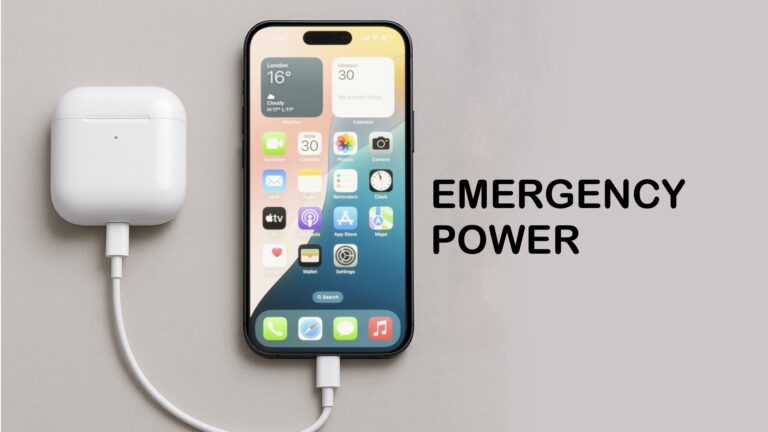 charge AirPods with iPhone