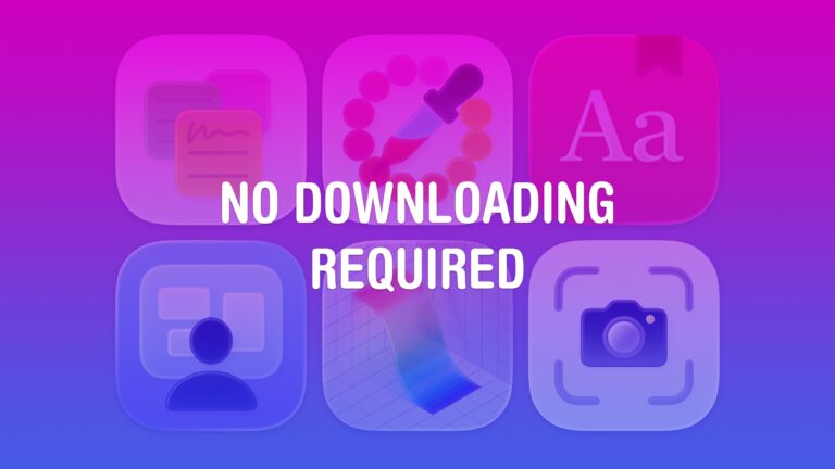 Useful Mac Apps: No Downloading Required