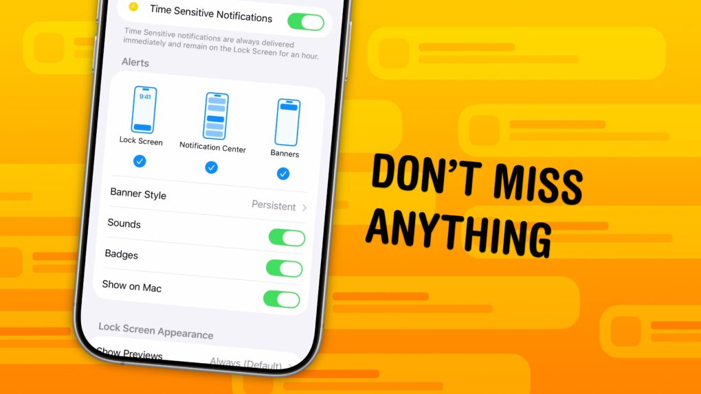Persistent Notifications: Don’t miss anything.