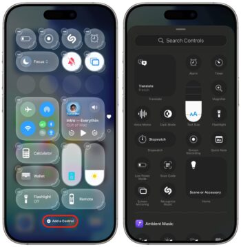 Customize iPhone Control Center with the buttons you need most