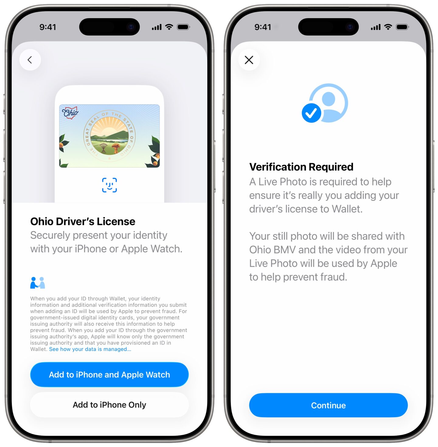 Scan your ID and take additional images for verification.