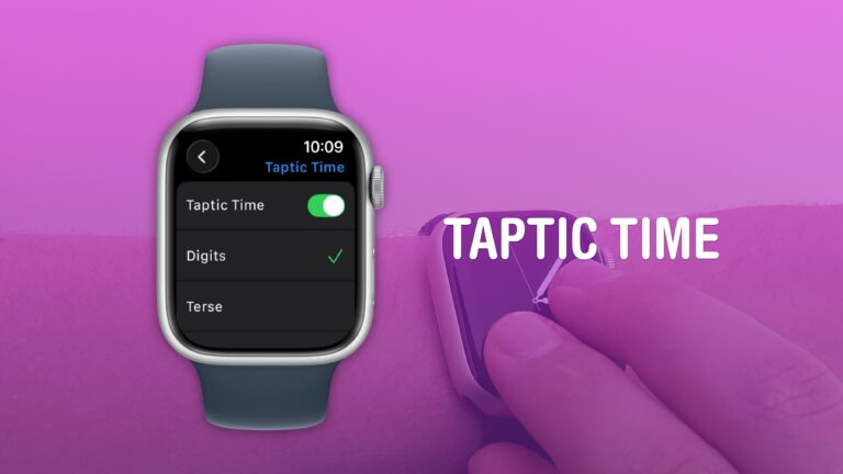 Taptic Time on Apple Watch