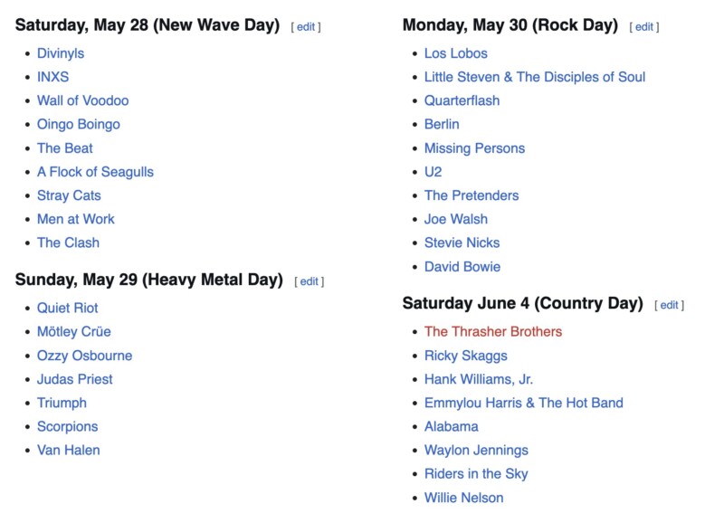 US Festival: Steve Wozniak's musical event: Today in Apple history: