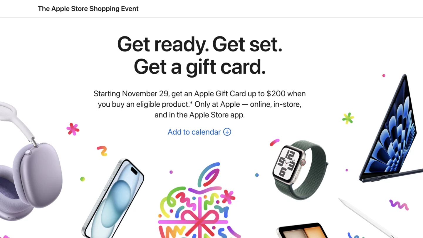 Klick für Vollbild-Ansicht 🔍 Apple Black Friday Shopping Event starts November 29.